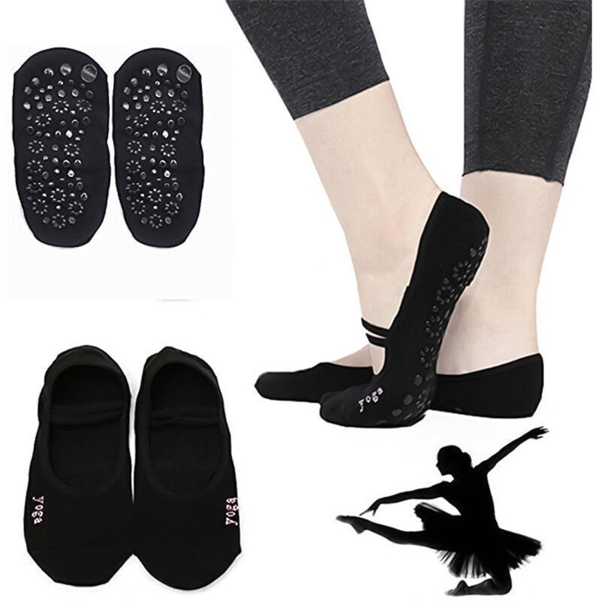 Best Yoga Socks UK - Non Slip Liner Socks for Gym Yoga Sports Dance Personal Care - Tophatter Daily Deals