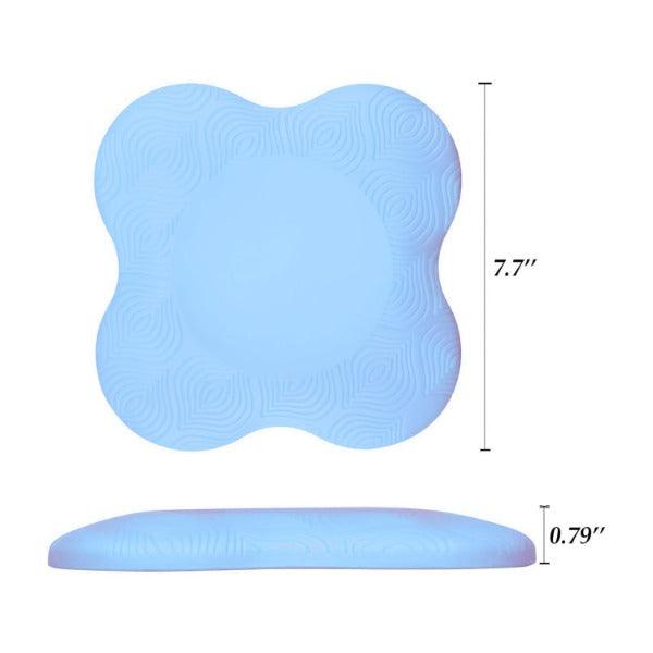 Yoga Pad for Knees - 2Pcs Extra Thick Exercise Knee Pads Soft Nonslip Pilates Kneeling Wrist Hips Hands Elbows Balance Yoga Product - Tophatter Daily Deals