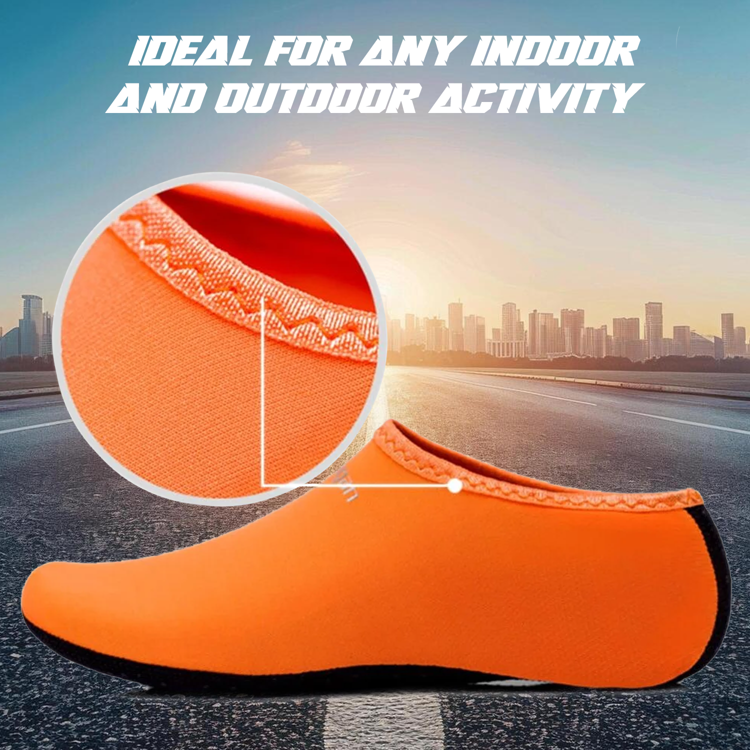Beach Water Shoes – Unisex Comfortable & Flexible Swim Shoes for Sand, River & Water Park Swimming Shoes - Tophatter Daily Deals