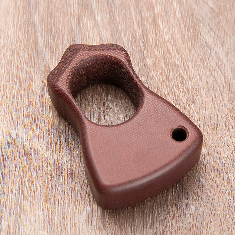 Non Metal Micarta Knucks Brass Knuckles - Tophatter Daily Deals