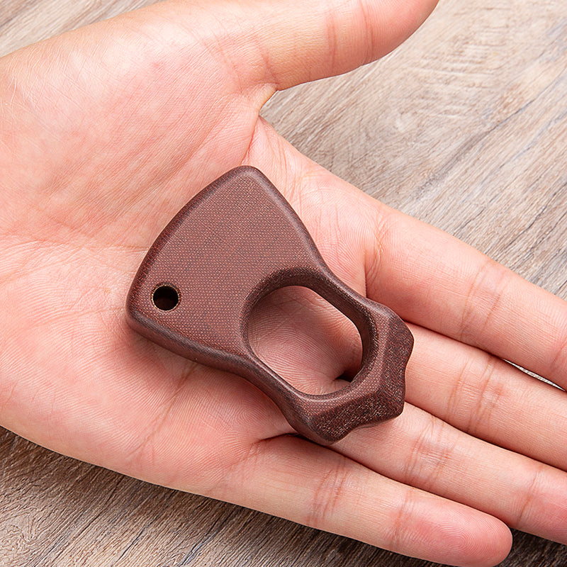 Non Metal Micarta Knucks Brass Knuckles - Tophatter Daily Deals