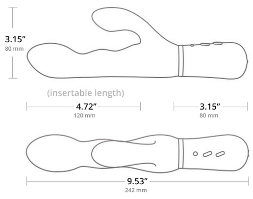Lovense Nora Rotating Head Rabbit Rabbits - Tophatter Daily Deals