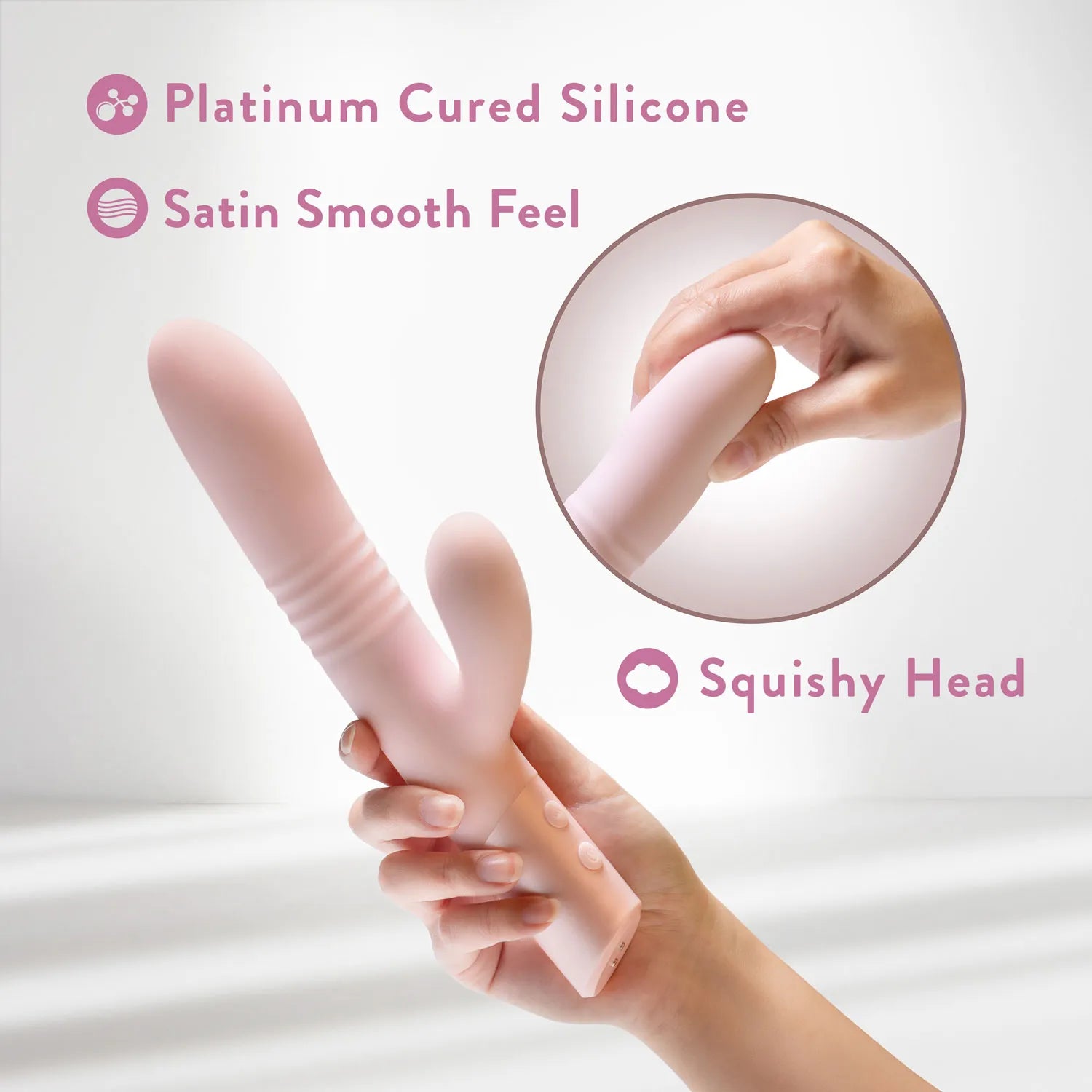 Blush Fraya (Pink) – Rabbit Vibrator 5.25 Inch Insertable > Vibrators > Ladies > Rabbit - Tophatter Daily Deals
