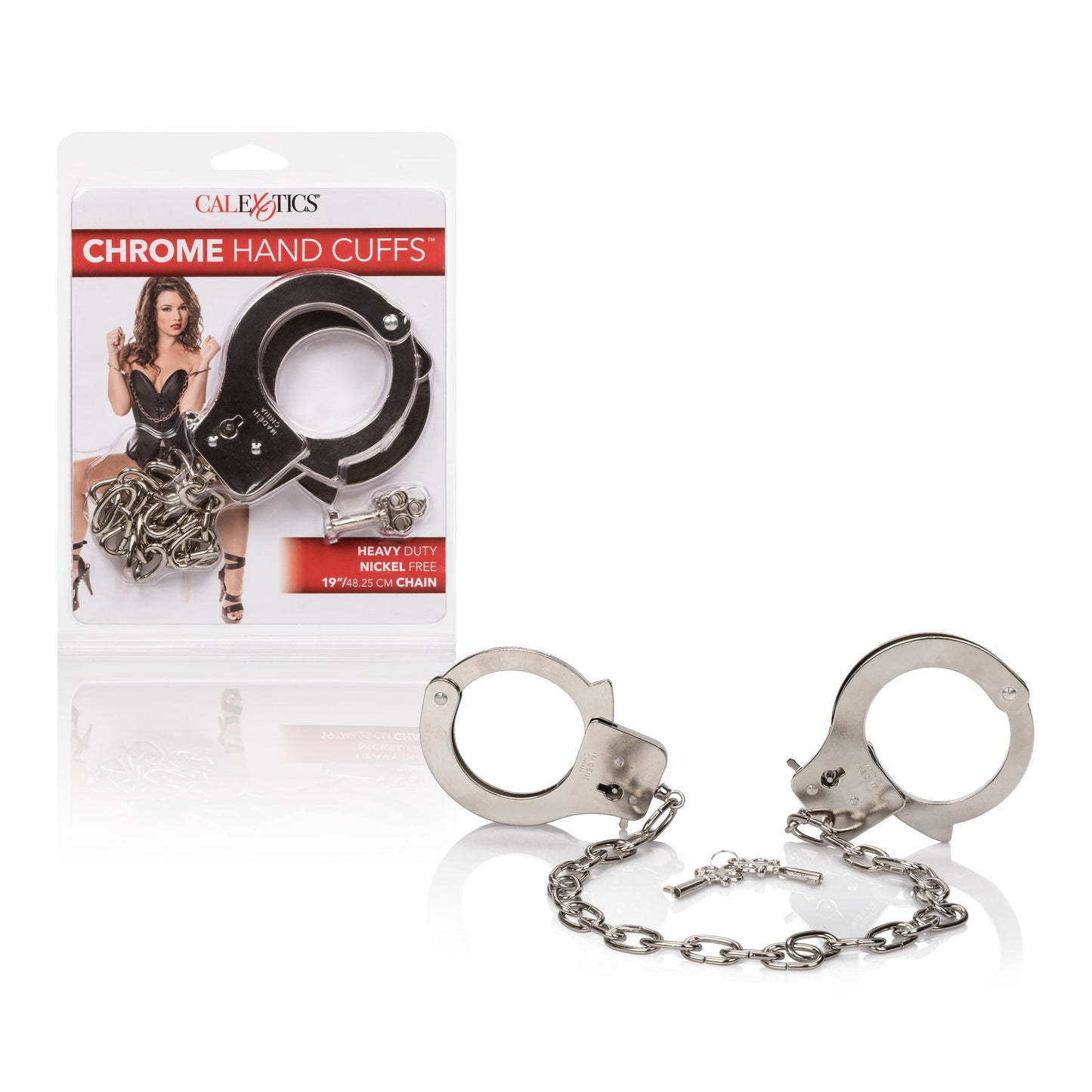 Heavy Duty Nickel-Free Handcuffs With Safety Release And Keys – Restraint Accessory > Bondage Gear > Handcuffs - Tophatter Daily Deals