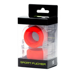 Nutt Job Set by Sport Fucker Red Comfortable Rings - Cock and Ball Set > Cock Ring > Sets - Tophatter Daily Deals