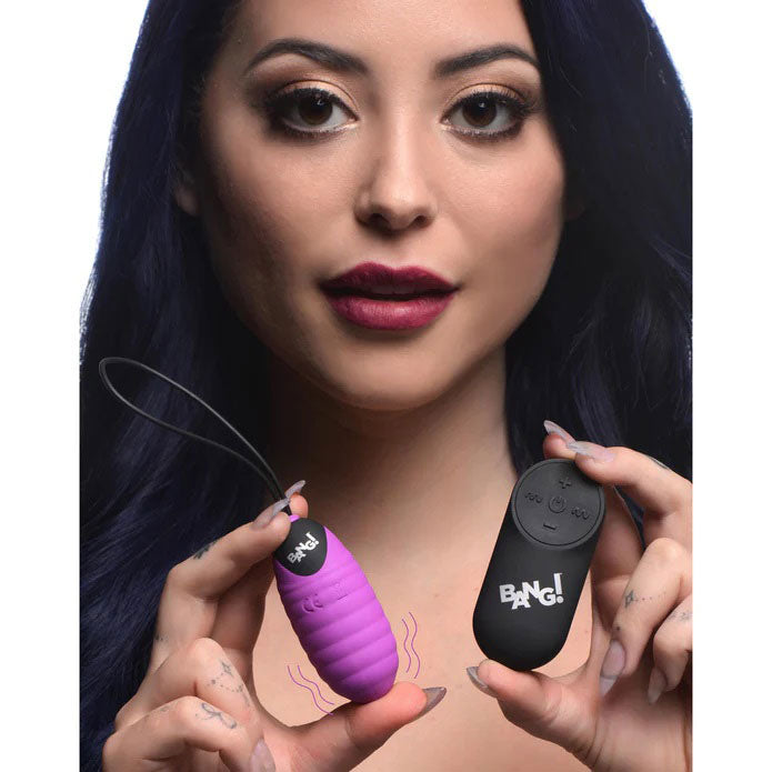 28x Ribbed Silicone Egg - Purple > Sex Toys For Ladies > Kegel Exercise - Tophatter Daily Deals