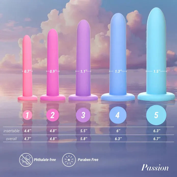 Silicone Pelvic Kegel Exerciser Set – Body-Safe Silicone Dilator & Kegel Exercise Set > Sex Toys > Dilators - Tophatter Daily Deals