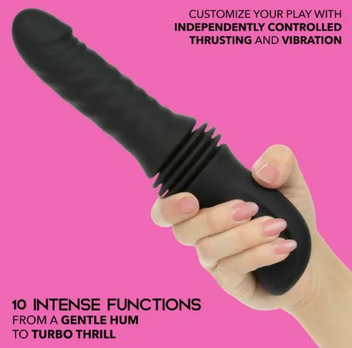 Overdrive Waterproof Thruster – Waterproof Powerful Thrusting Vibrator > Dildos > Thrusting Dildos - Tophatter Daily Deals