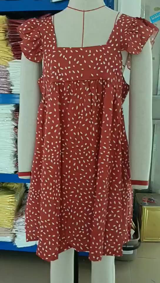 Square Neck Dress Ruffled Casual Lady Mini Dress Dresses - Tophatter Daily Deals