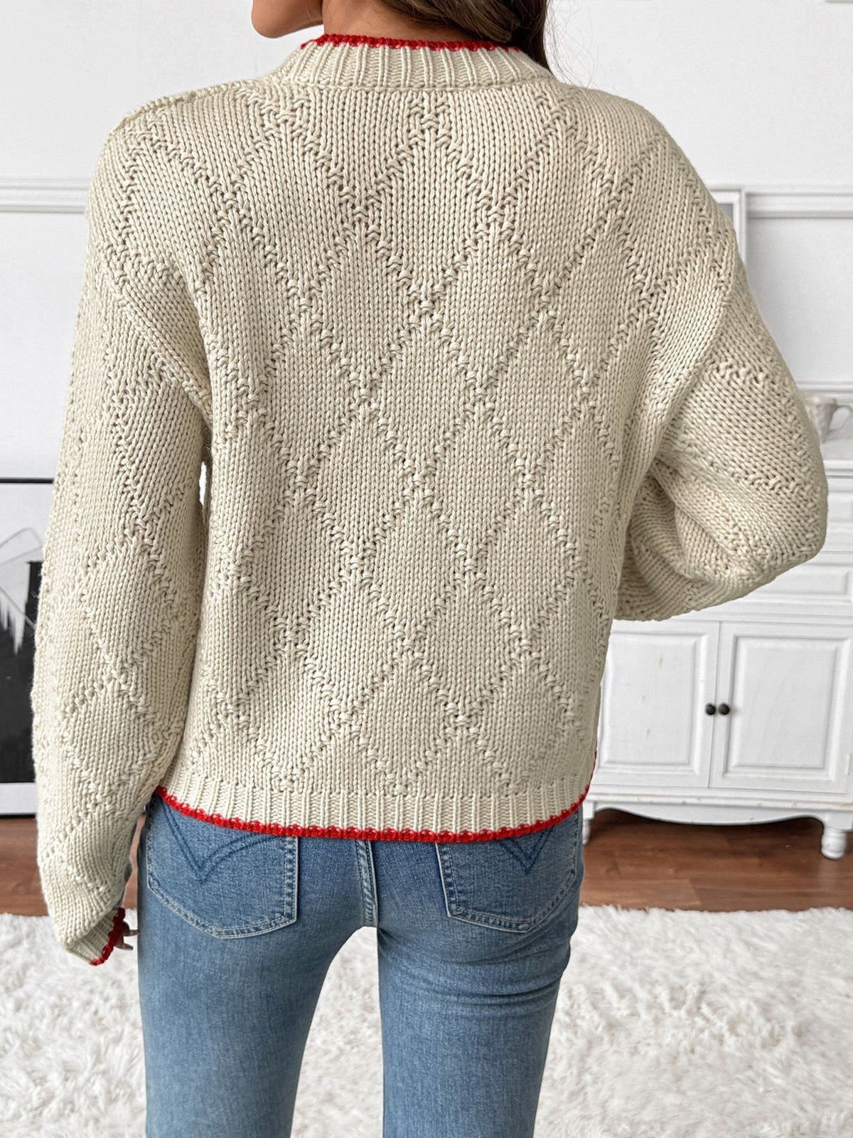 Soft Women's Fish Sweater - Crewneck Knit, Cotton Blend - Tophatter Daily Deals