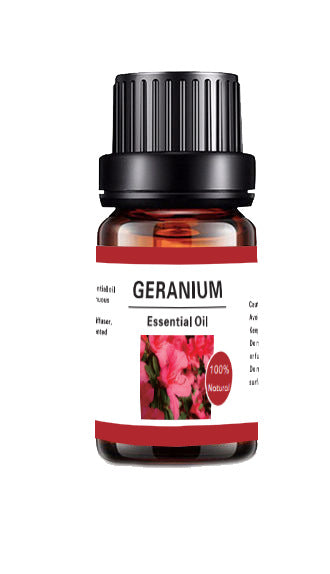 10ML Aromatherapy Water Soluble Essential Oil Plant Diffuse Geranium Essential Oil 0 - Tophatter Daily Deals