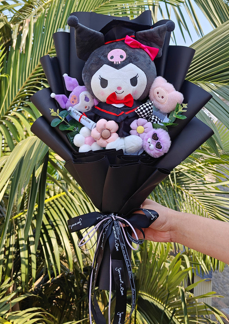 Sanrio Graduation Plush Toy Bouquet Flowers - Tophatter Daily Deals
