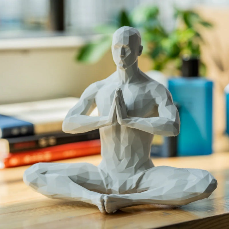 Meditation Man Ornament Meditation Man C 0 - Tophatter Daily Deals