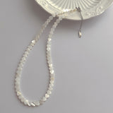 Natural Bead Heart Shell Necklace Necklaces - Tophatter Daily Deals