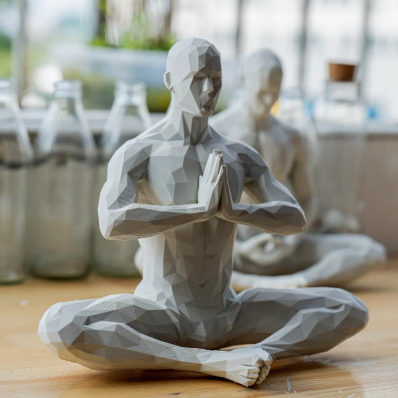 Meditation Man Ornament 0 - Tophatter Daily Deals