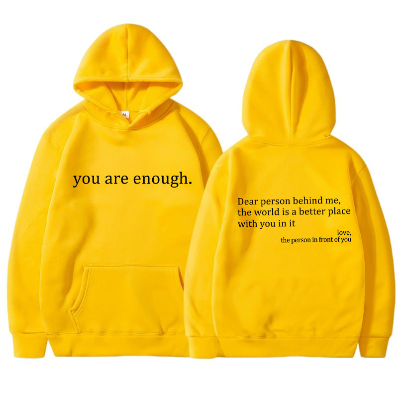 Soft Cozy Unisex Hoodie - Relaxed Fit, Cotton, Everyday Yellow - Tophatter Daily Deals
