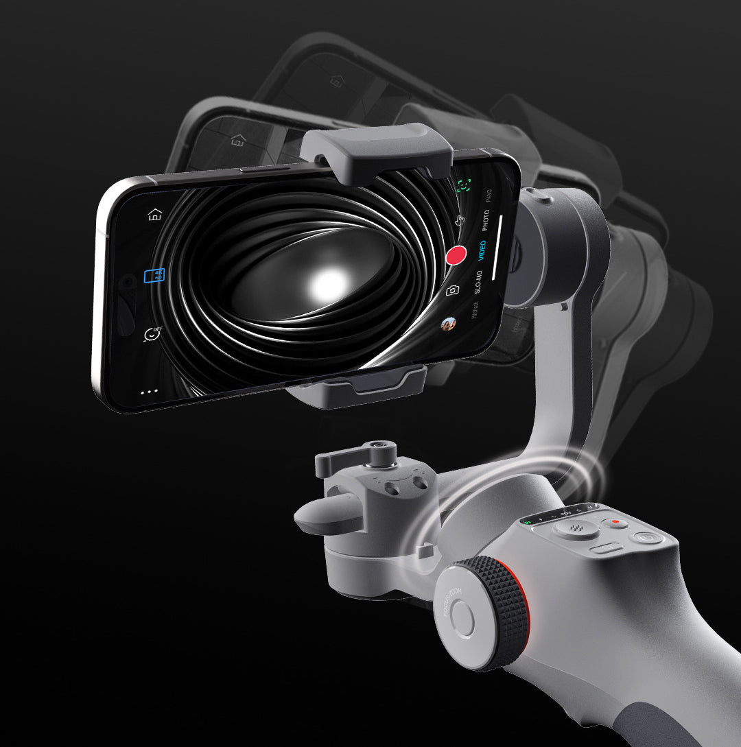 AI Tracking Gimbal Stabilizer for Smartphone Smartphone Gimbals - Tophatter Daily Deals