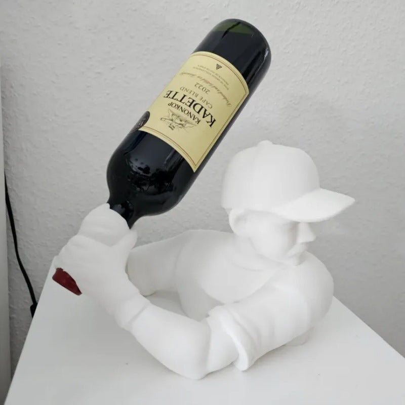 Baseball Wine Bottle Ornament 0 - Tophatter Daily Deals