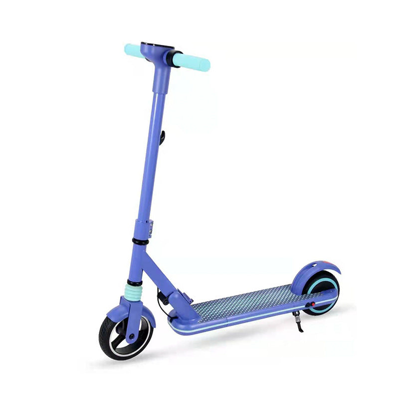 Aluminum Alloy Electric Children's Scooter Blue 0 - Tophatter Daily Deals