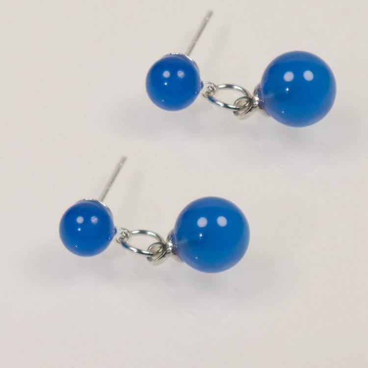 Multicolor Natural Agate Raw Stone Earrings 6 Earrings - Tophatter Daily Deals