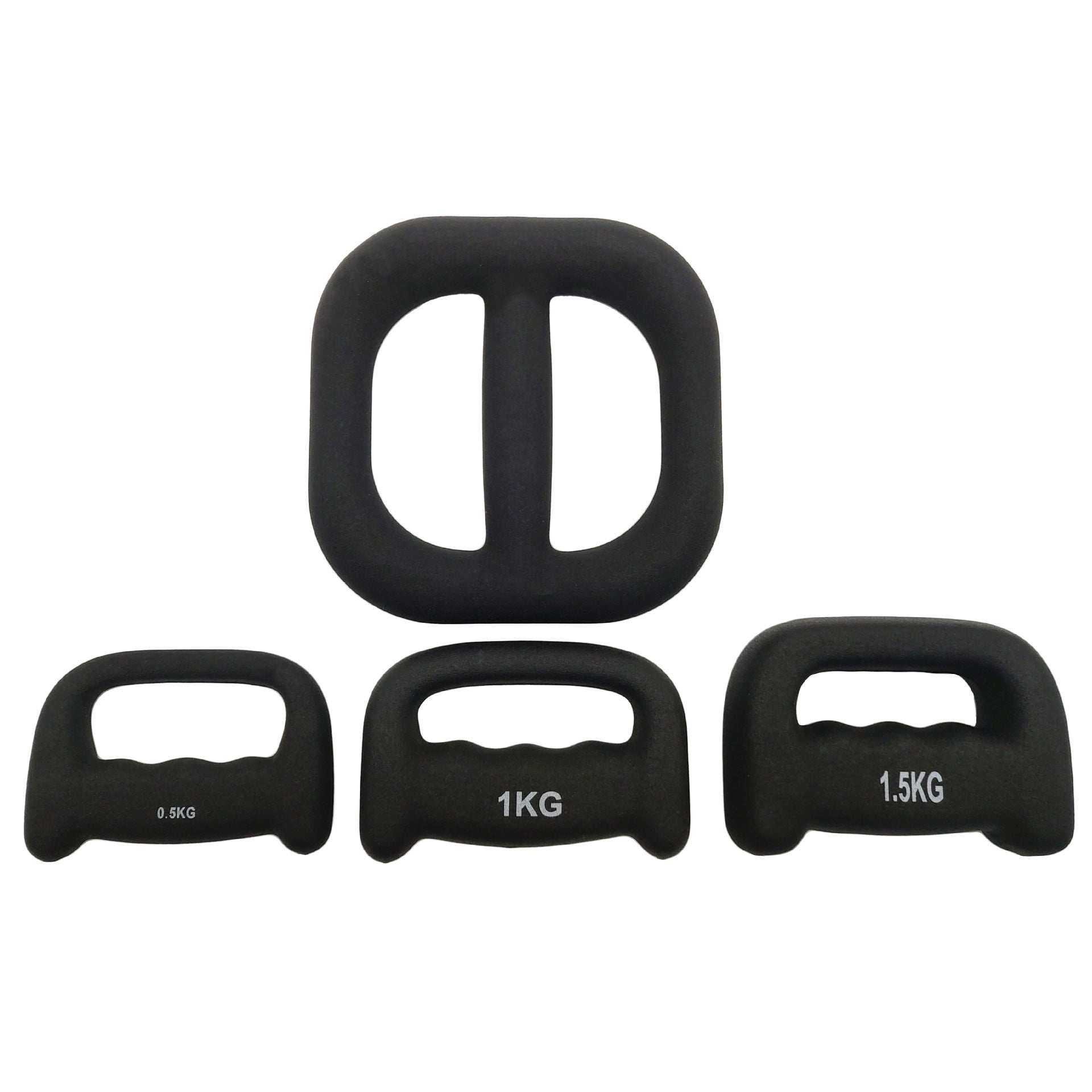 Boxing Dumbbell Hand-held Weight-bearing Fitness Training Black 0 - Tophatter Daily Deals