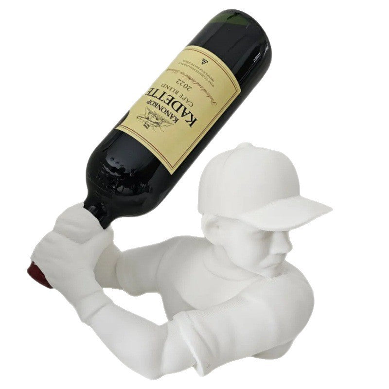 Baseball Wine Bottle Ornament 0 - Tophatter Daily Deals