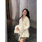 Warm Women’s Long Coat - Shawl Collar, Wool, For Winter Beige 3D Changing Face Moving Picture Frame - Tophatter Daily Deals