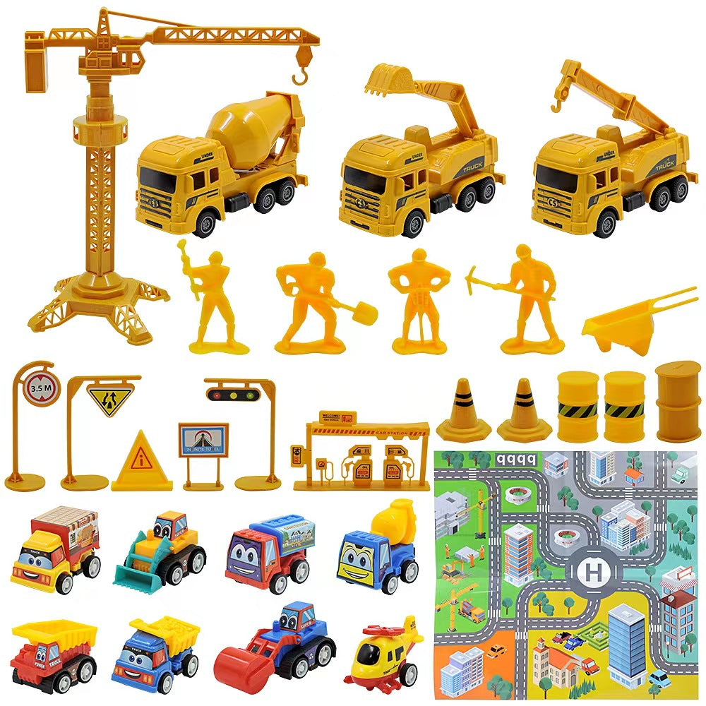 Advent Calendar Car Toys Box Kids 24 Day Christmas Gift - Tophatter Daily Deals