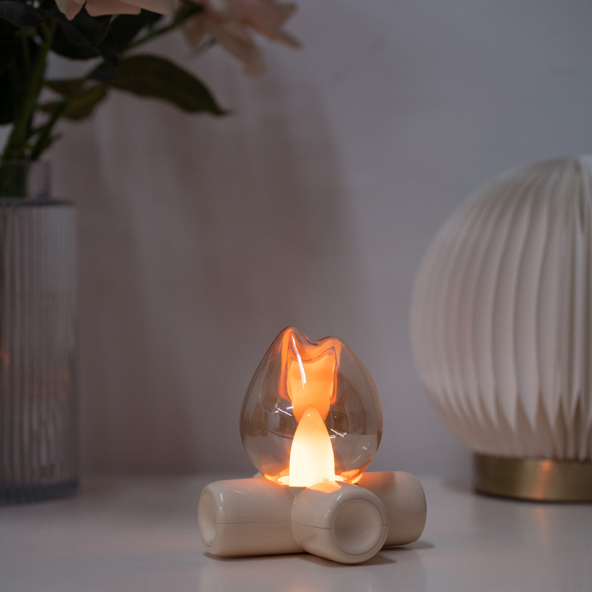 Mini Campfire Lamp 0 - Tophatter Daily Deals