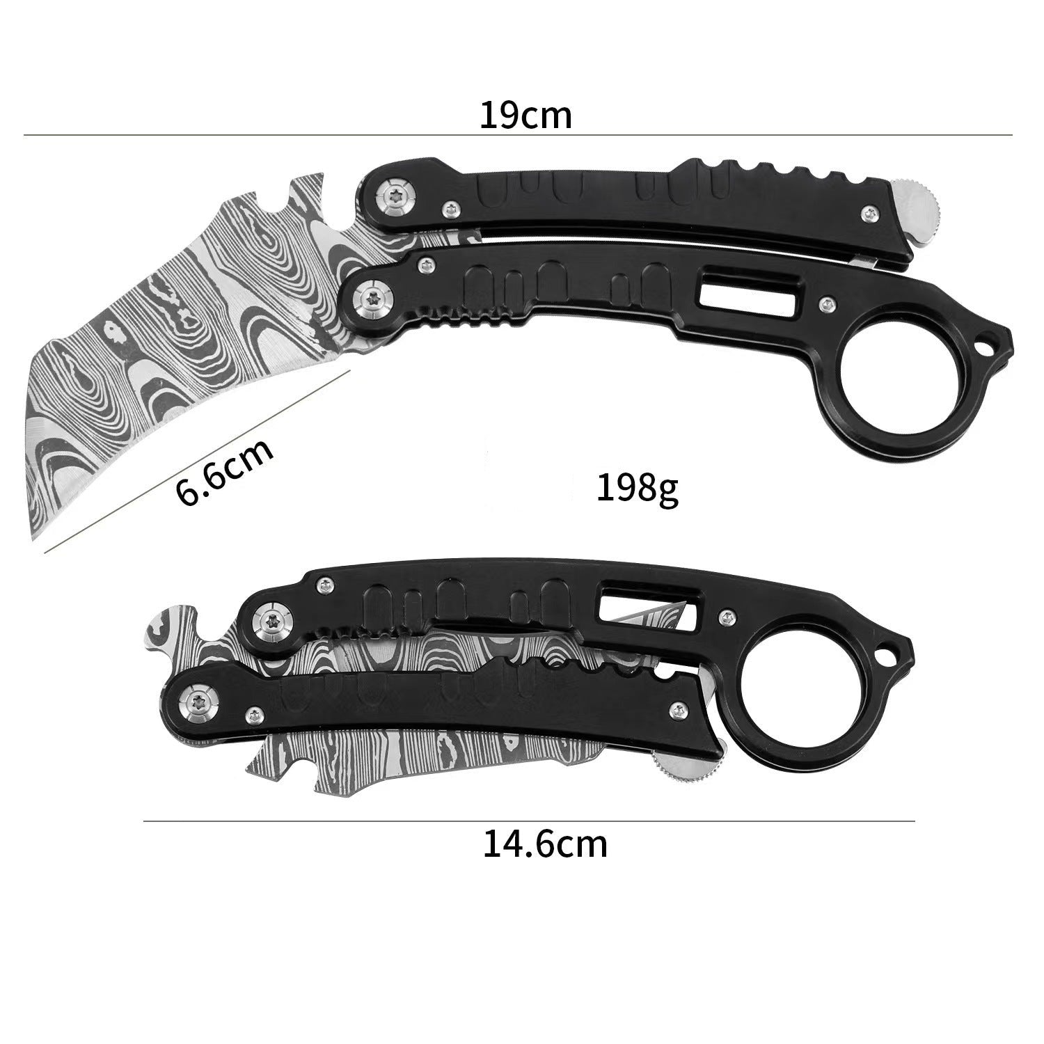 CSGO Butterfly Karambit Knife - Tophatter Daily Deals