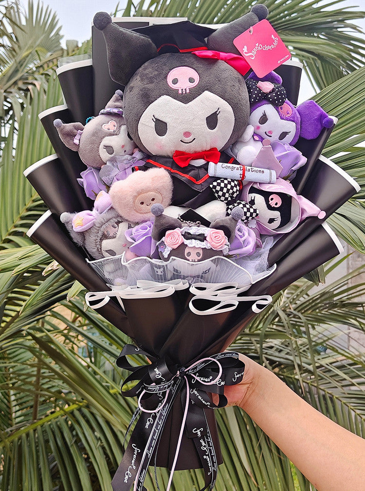 Sanrio Graduation Plush Toy Bouquet Flowers - Tophatter Daily Deals
