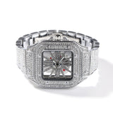 Hip-Hop Skeleton Square Watch Watches - Tophatter Daily Deals