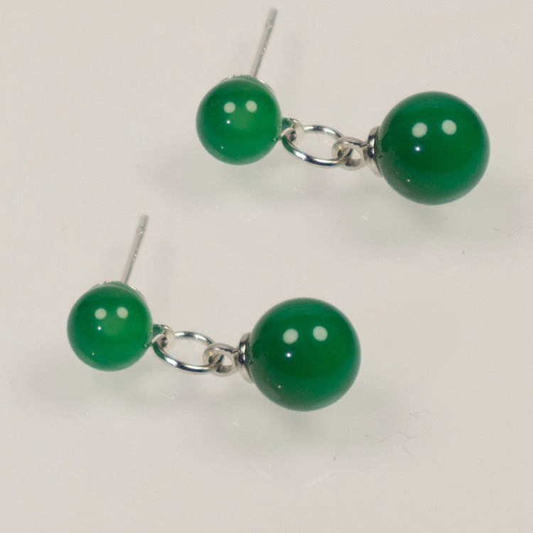 Multicolor Natural Agate Raw Stone Earrings 5 Earrings - Tophatter Daily Deals