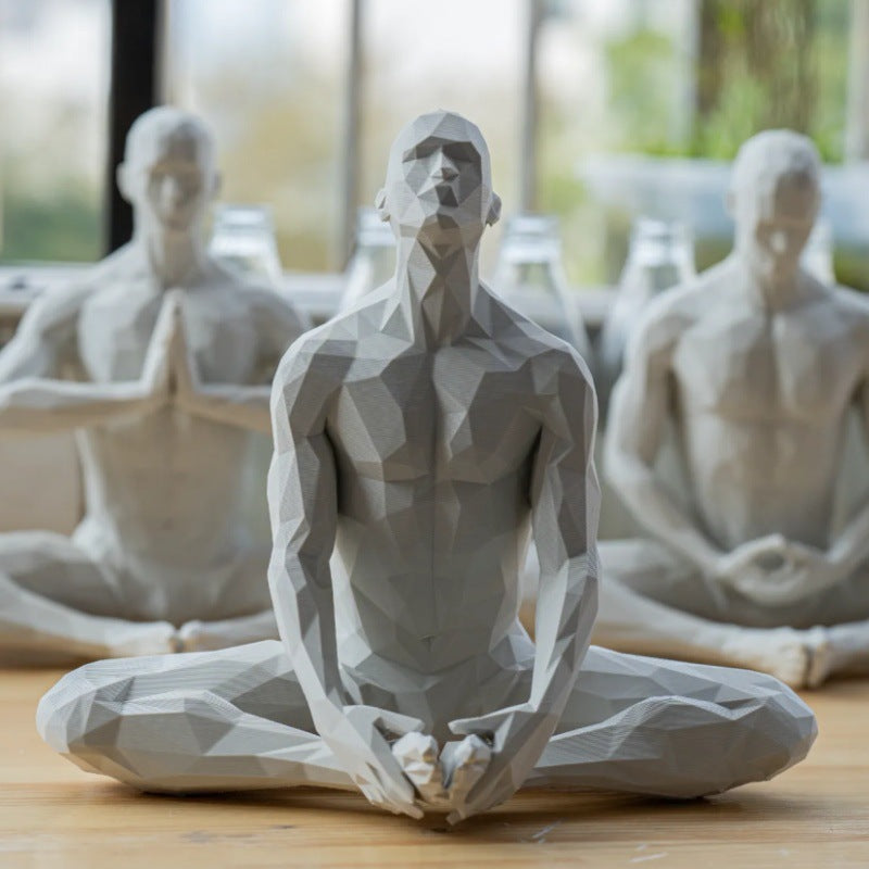 Meditation Man Ornament Meditation Man D 0 - Tophatter Daily Deals
