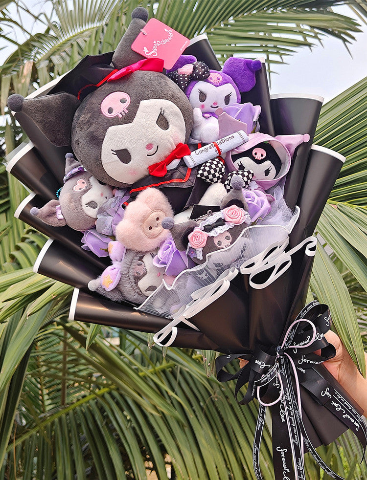Sanrio Graduation Plush Toy Bouquet Flowers - Tophatter Daily Deals