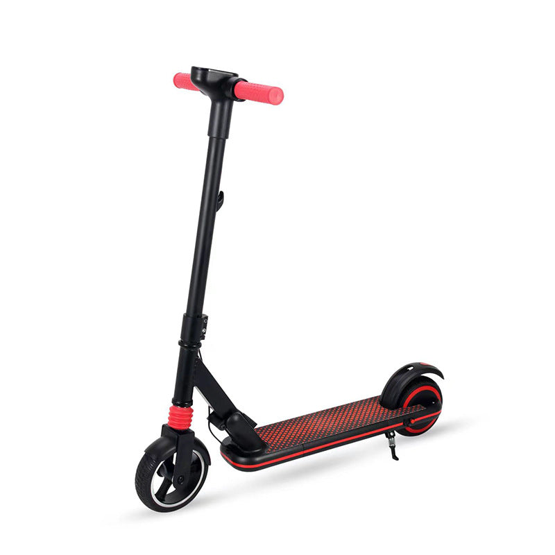 Aluminum Alloy Electric Children's Scooter Black 0 - Tophatter Daily Deals