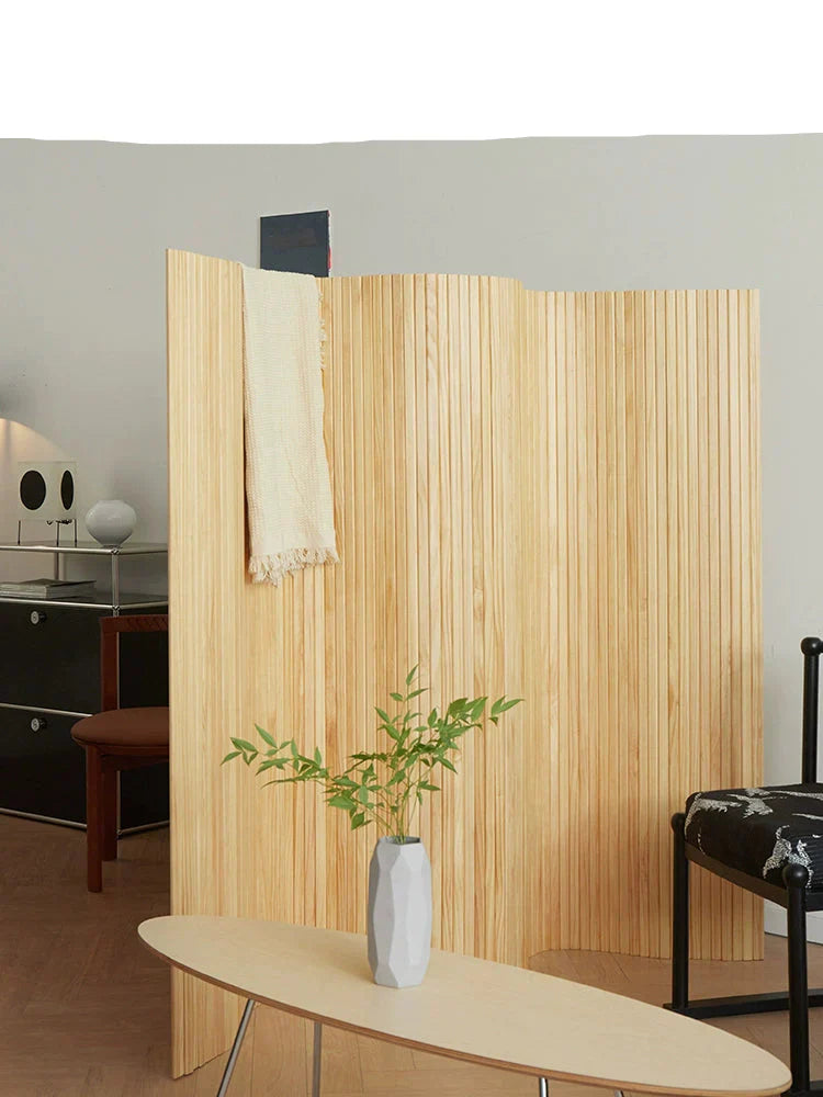 Wooden Folding Room Divider Privacy Screen Room Dividers - Tophatter Daily Deals
