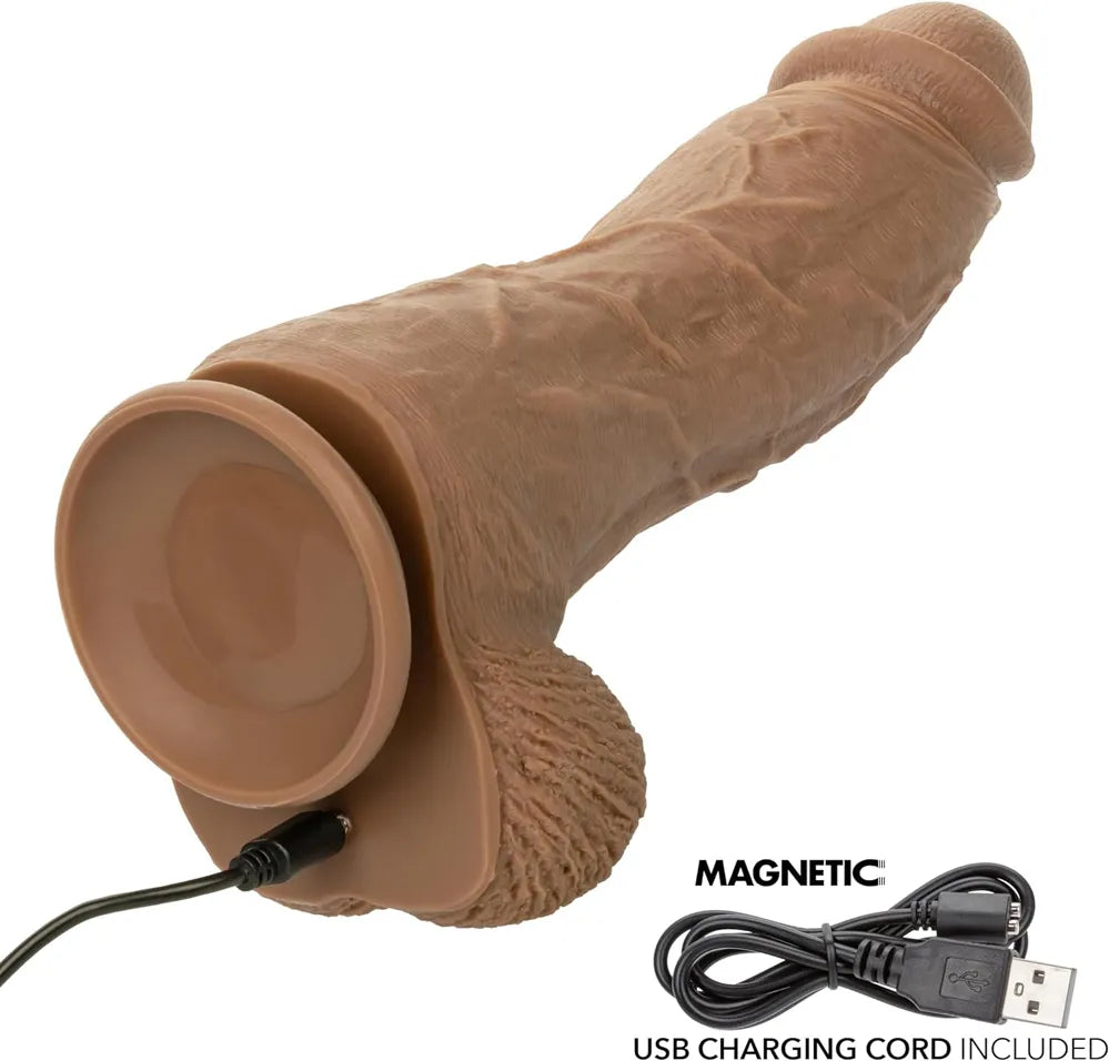 Big Dick Energy Studs – 7.5" Rechargeable Silicone Hands-Free Vibrator > Vibrators > Realistic Vibrators - Tophatter Daily Deals