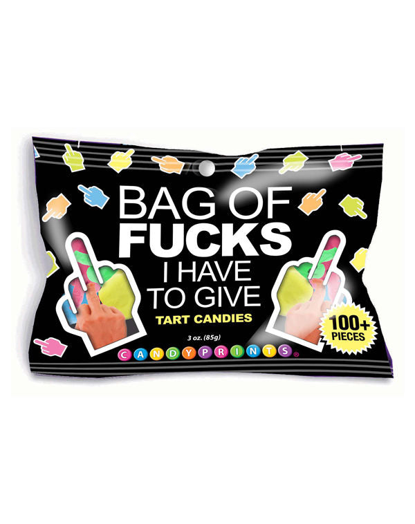 Bag of Fucks I Have to Give 3oz Bag > Novelties > Candy & Edible Items - Tophatter Daily Deals