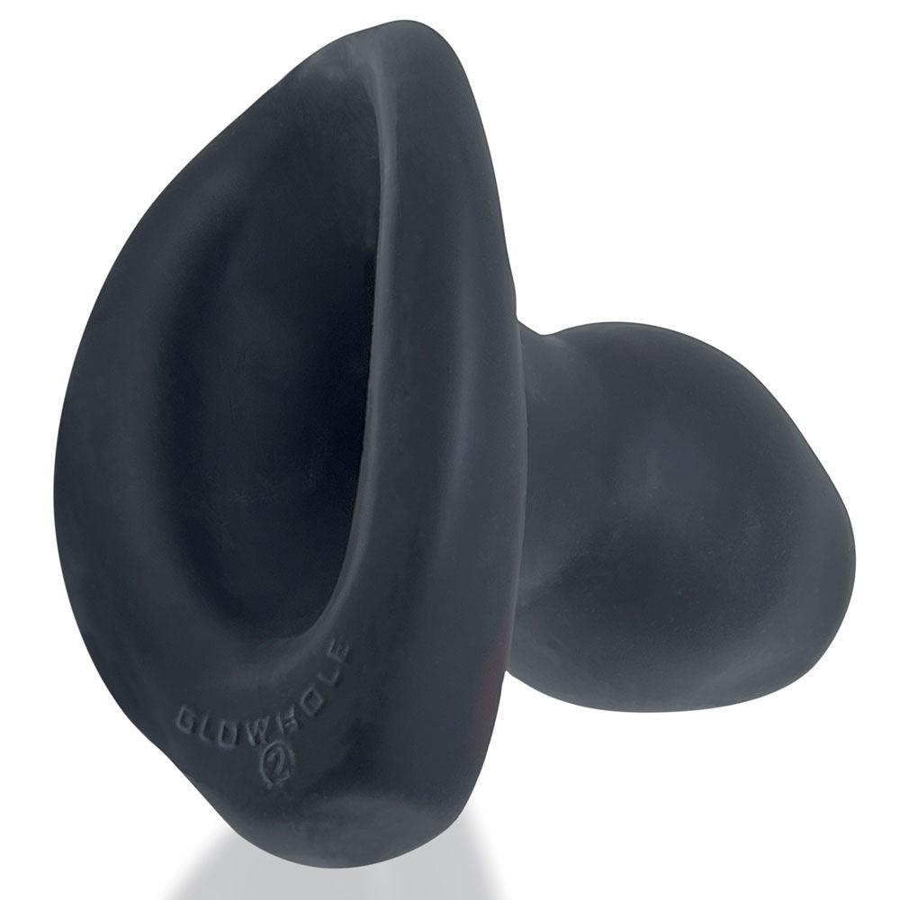 Morph Hole 1 (Black Ice) – Small Silicone Gaping Plug > Anal Range > Tunnel and Stretchers - Tophatter Daily Deals