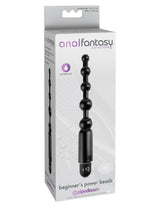 Anal Fantasy Collection Beginner's Power Beads (Black) – Vibrating 12.7 cm Anal Beads > Anal Range > Anal Beads - Tophatter Daily Deals
