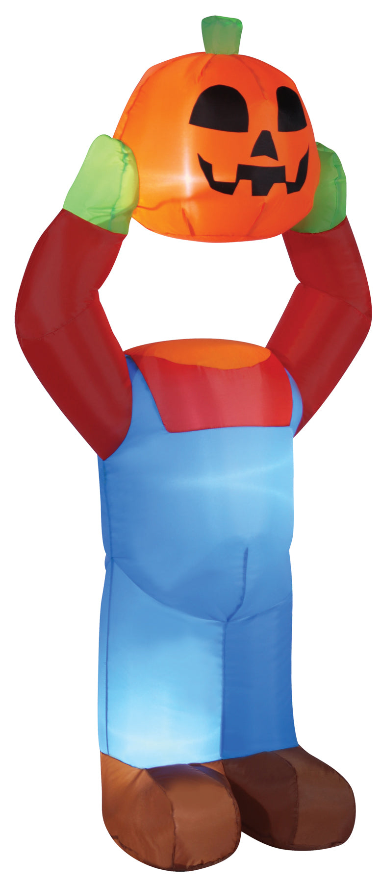 4' Inflatable Headless Pumpkin Halloween Inflatable Decorations - Tophatter Daily Deals
