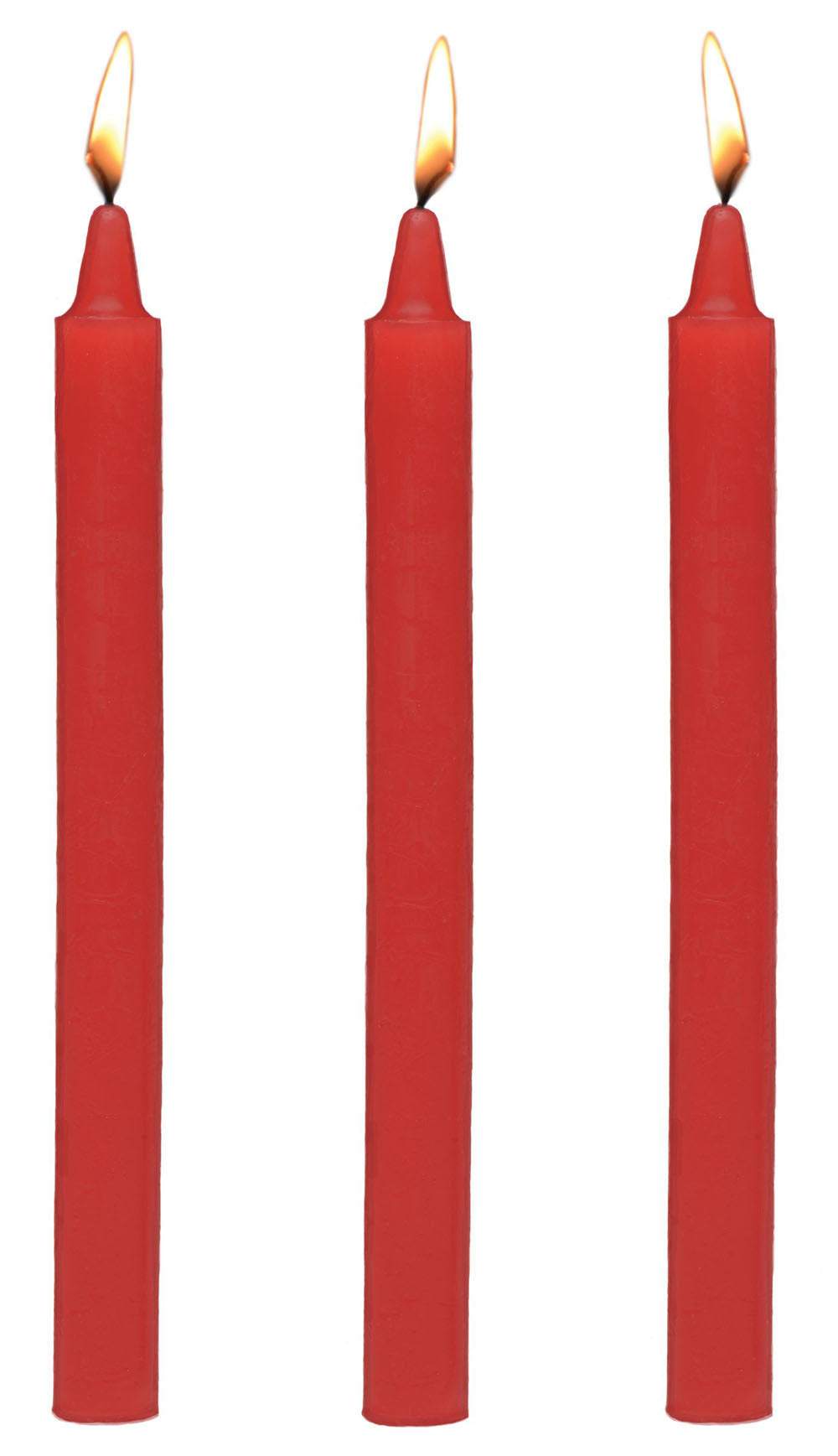 Fetish Drip Candles 3 Pack Red for Sensation Play > Candles > Drip - Tophatter Daily Deals