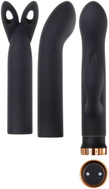 Evolved Four Play Bullet With Three Sleeves > Vibrators > Mini Vibrators - Tophatter Daily Deals