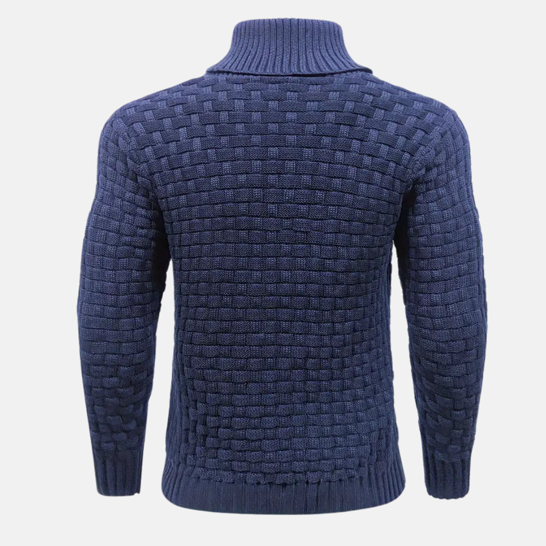 Soft Men's Knit Sweater - Shawl Collar, Knit, Casual - Tophatter Daily Deals