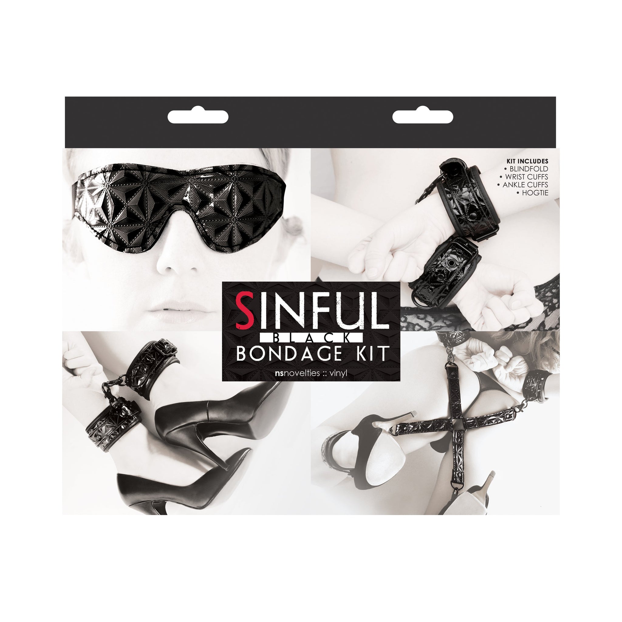 NS Novelties Sinful Bondage Kit – Luxurious Restraints Bondage Kit > Bondage Gear > Bondage Kits - Tophatter Daily Deals