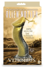 Alien Nation Venomus 8.5 Inch (Silver Gold) Fantasy Silicone Dong > Dildos > Fantasy - Tophatter Daily Deals