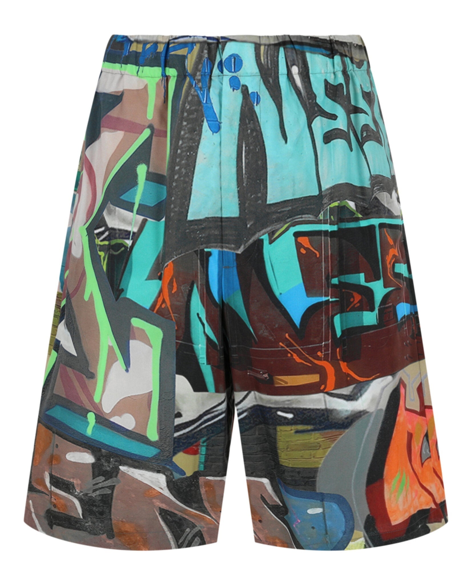 Off-White Neen Allover Lounge Shorts Multicolor Shorts - Tophatter Daily Deals