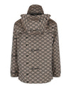 Off-White Monogram Allover Windbreaker Jacket Jackets - Tophatter Daily Deals