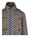 Off-White Monogram Allover Windbreaker Jacket Jackets - Tophatter Daily Deals